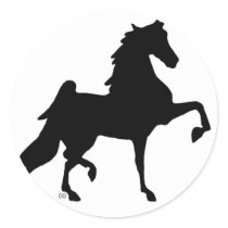 American Saddlebred Horse stickers