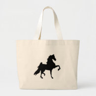 American Saddlebred Horse Tote Bags