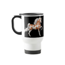 American Saddlebred Horse Travel Mug by twopurringcats American Saddlebred Horse Travel Mug