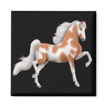 American Saddlebred Paint Horse Magnet