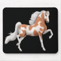 American Saddlebred Paint Horse Mousepad by twopurringcats American Saddlebred Paint Horse Mousepad
