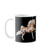 American Saddlebred Paint Horse Mug by twopurringcats American Saddlebred Paint Horse Mug