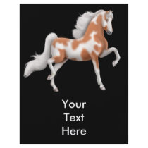 American Saddlebred Pinto Horse Flyer