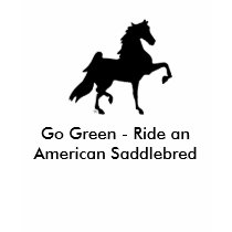 American Saddlebred T-Shirt - Go Green
