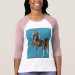 Ladies 3/4 Sleeve Raglan (Fitted)