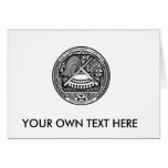 American Samoa Coat of Arms Greeting Cards