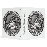 American Samoa Coat of Arms detail Binders