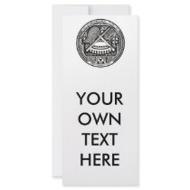 American Samoa Coat of Arms Rack Card Design