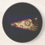 American Samoa Flag Beverage Coaster