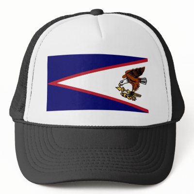 American Samoa Flag Hat by Bigboy20769