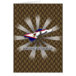 American Samoa Flag Map 2.0 Cards