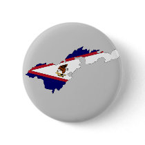 American Samoa flag map buttons by FlagStore American Samoa flag map buttons