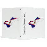 American Samoa Flag Map full size Binders
