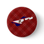 American Samoa Flag Map full size Buttons