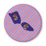 American Samoa Flag Map Fridge Magnet