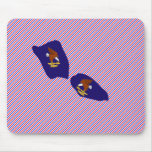 American Samoa Flag Map Mousepad
