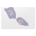 American Samoa Flag Map Stationery