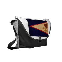 American Samoa Flag Messenger Bags