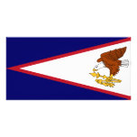 American Samoa Flag Photo Card Template