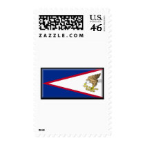 American Samoa Flag postage