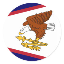 American Samoa Flag stickers