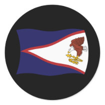 American Samoa Flag Sticker by livingflags American Samoa Flag Sticker
