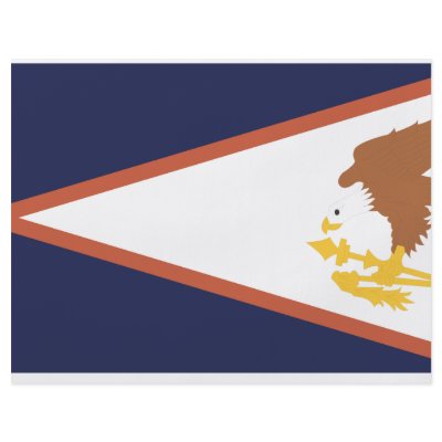 AMERICAN SAMOA FLYER DESIGN by flagshirts