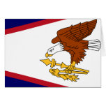 American Samoa High quality Flag Greeting Card