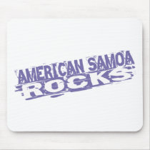 American Samoa Rocks mousepads