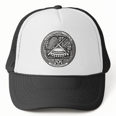 American Samoa Seal Hat by FlagTshirts
