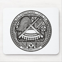 American Samoa Seal Mousepad