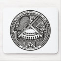 American Samoa Seal Mousepad
