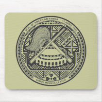 American Samoa Seal mousepads