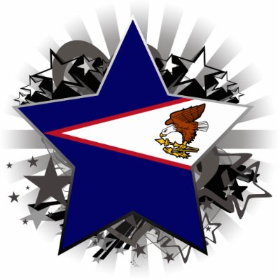 American Samoa Star Acrylic Cut Outs by FlagCenter
