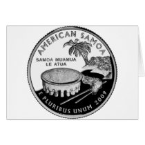 American Samoa state quarter Greeting Cards