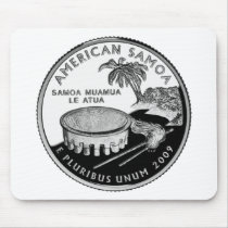 American Samoa state quarter Mouse Pads