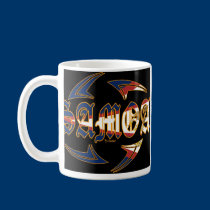 American Samoa Tribal Black 2 mugs