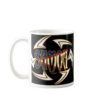 American Samoa Tribal Black mugs by choohoo American Samoa Tribal Black mugs