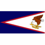 American Samoa, United States flag Photo Cut Out