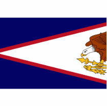 American Samoa, United States flag Acrylic Cut Outs