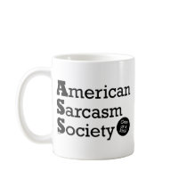 American Sarcasm Society mugs