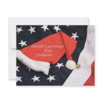 American season's greetings Delaware Custom Announcement