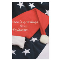 American season's greetings Delaware Stationery