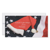 American season's greetings Nevada photo cards