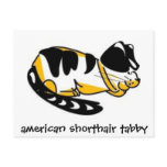 American Shorthair Tabby by ~bluedecker97 Post Cards