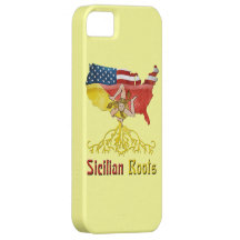 American Sicilian Roots iPhone Smartphone Case iPhone 5 Cases