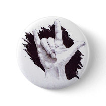 AMERICAN SIGN LANGUAGE I LOVE YOU buttons by joyart AMERICAN SIGN LANGUAGE I LOVE YOU buttons