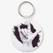 AMERICAN SIGN LANGUAGE I LOVE YOU keychains by joyart AMERICAN SIGN LANGUAGE I LOVE YOU keychains