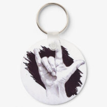 AMERICAN SIGN LANGUAGE I LOVE YOU keychains by joyart AMERICAN SIGN LANGUAGE I LOVE YOU keychains