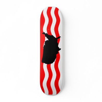 American Skater Skate Board by tribaldancer